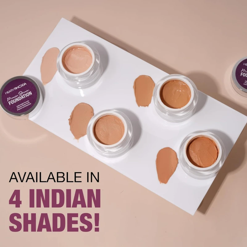 PREMIUM Mousse Dream Foundation | Lightweight & Buildable | Mousse Long Lasting & Flawless Matte Finish Foundation - 25g (Sand | Shade 04) SH-7711 thumbnail 7
